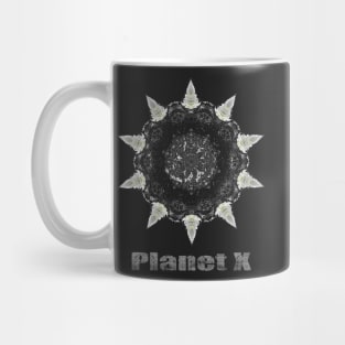 Space Art Planet X Black Star Nibiru Mug